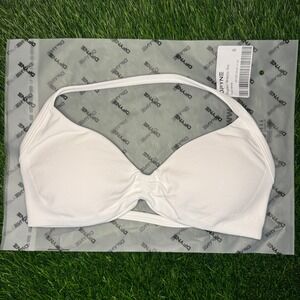 Dfyne impact strappy bra pure white small